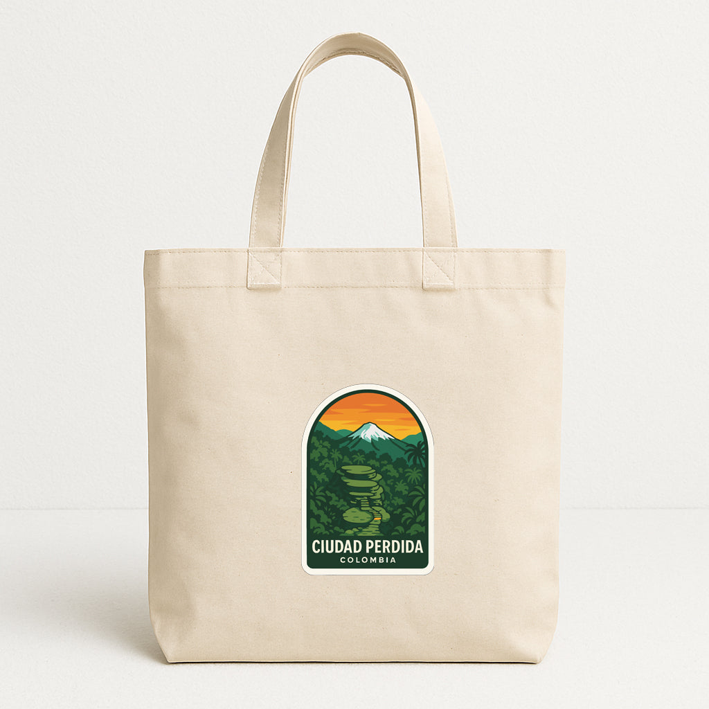 Ciudad Perdida / Lost City Colombia Iron On Heat Transfer Vinyl HTV Symbolic