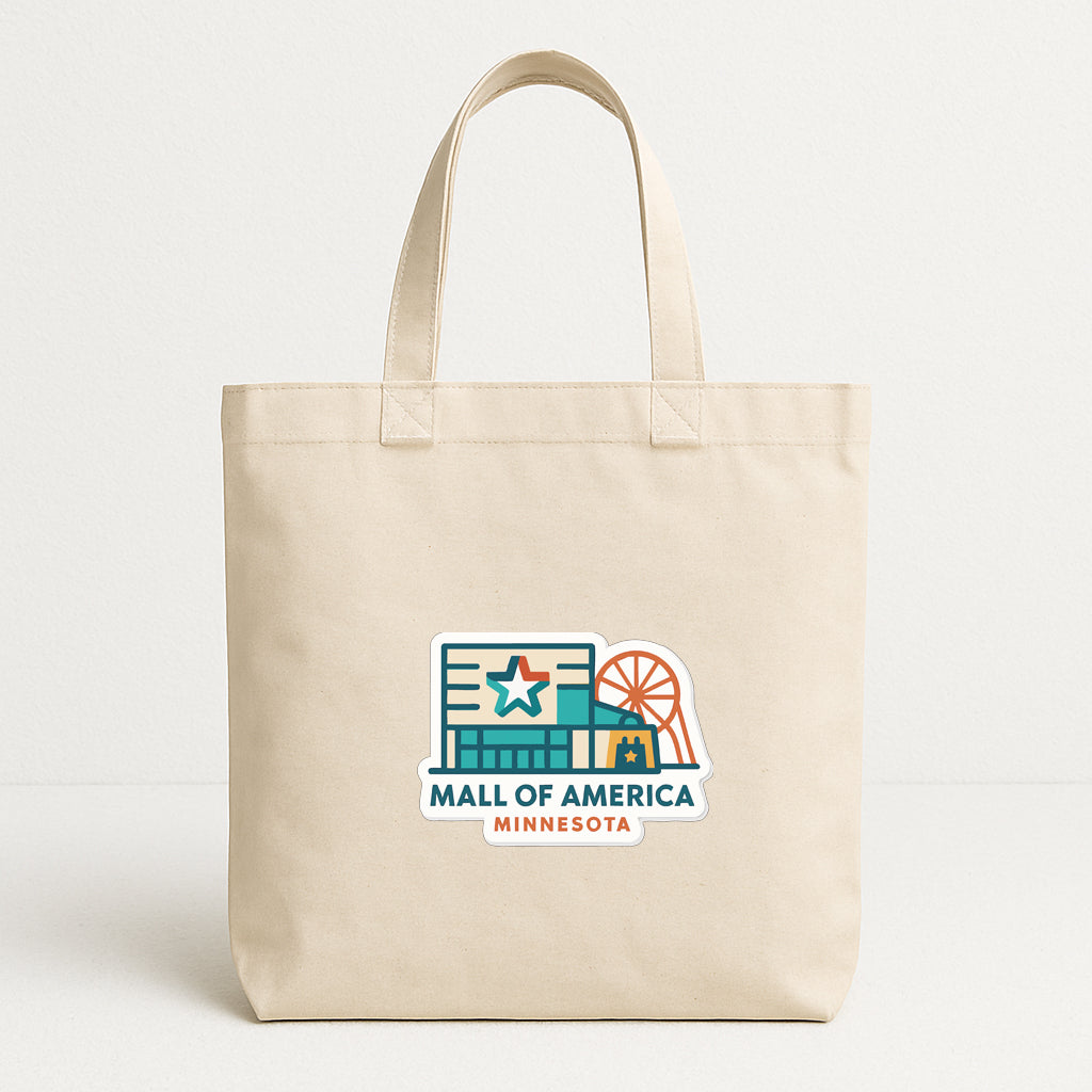 Mall of America Minnesota Iron On Heat Transfer Vinyl HTV Die-Cut Symbolic