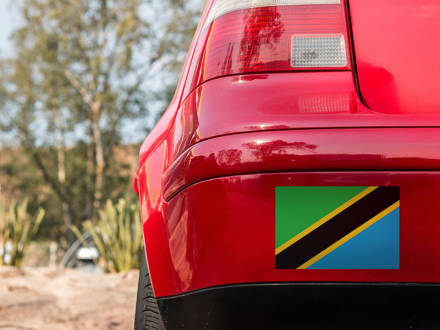 Tanzania Flag Sticker Decal