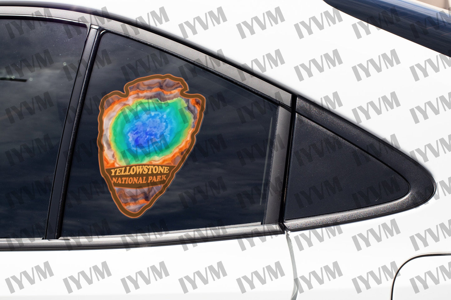 Yellowstone National Park Sticker Decal - US National Parks Series