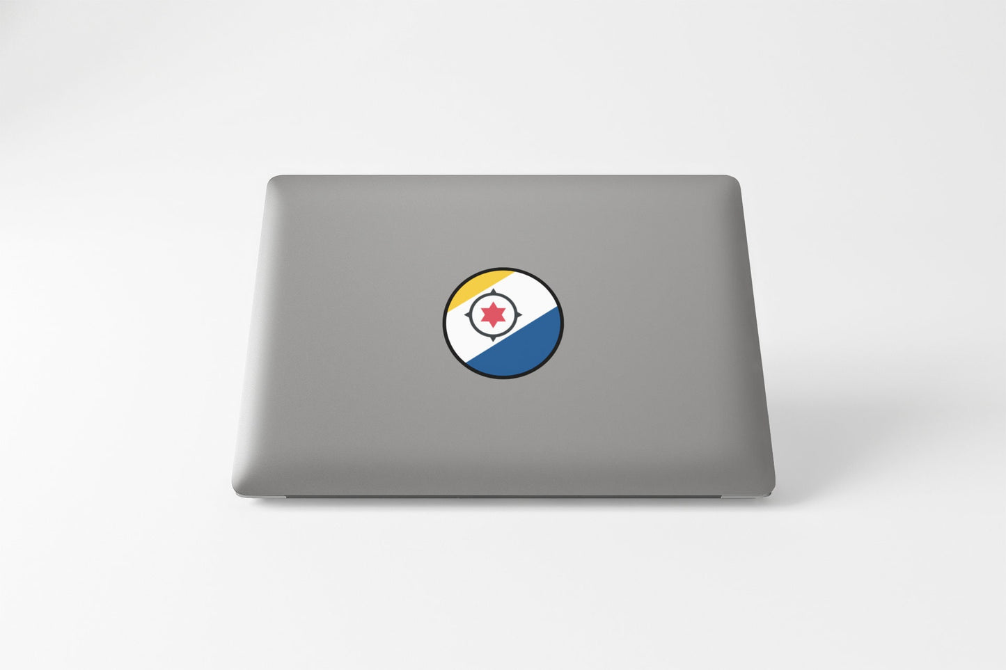 Caribbean Netherlands Flag Circle Sticker Decal