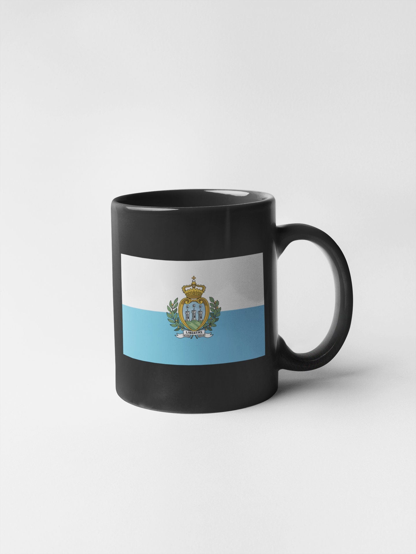 San Marino Flag Sticker Decal