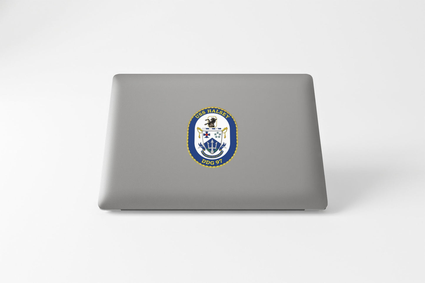 USS Halsey DDG-97 Badge Sticker Decal Arleigh Burke Class Destroyer Car Sticker Bumper Sticker for Car Emblem