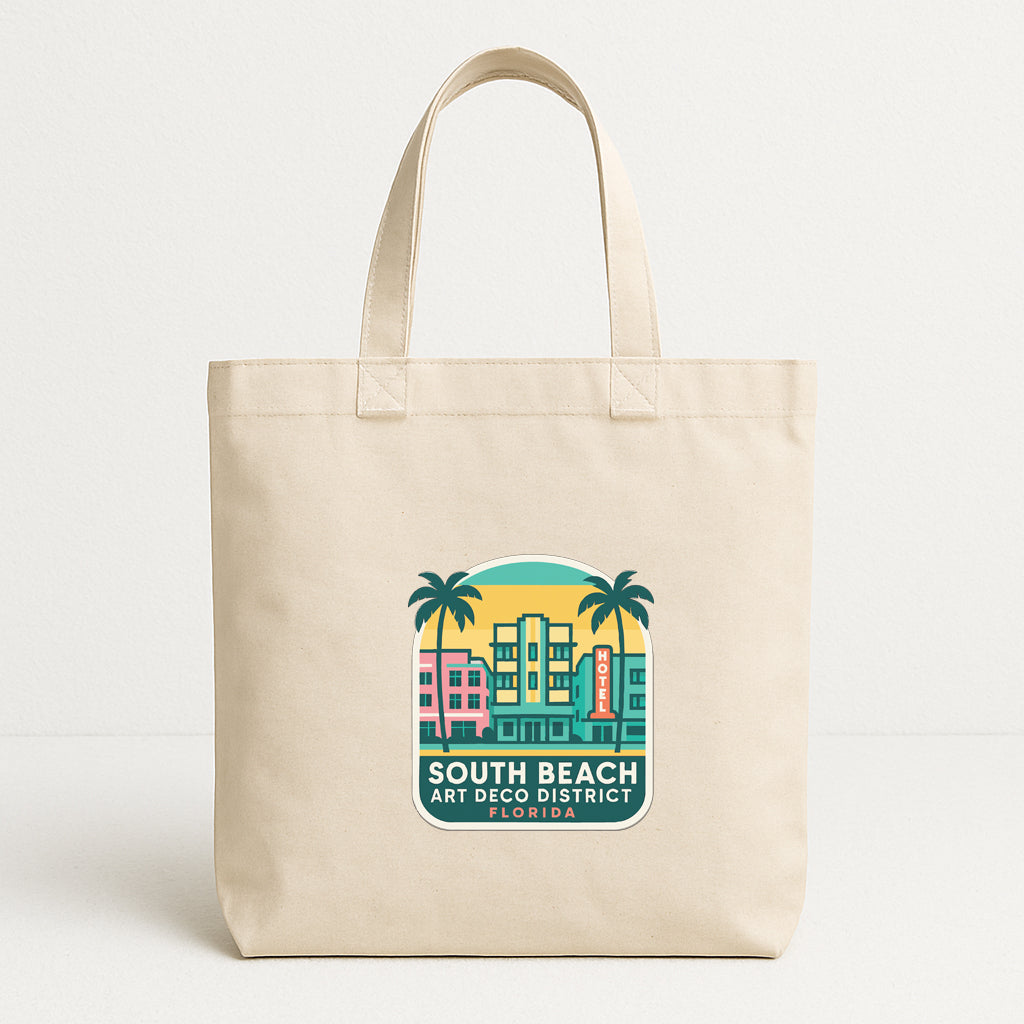 South Beach Art Deco District Florida Iron On Heat Transfer Vinyl HTV Symbolic