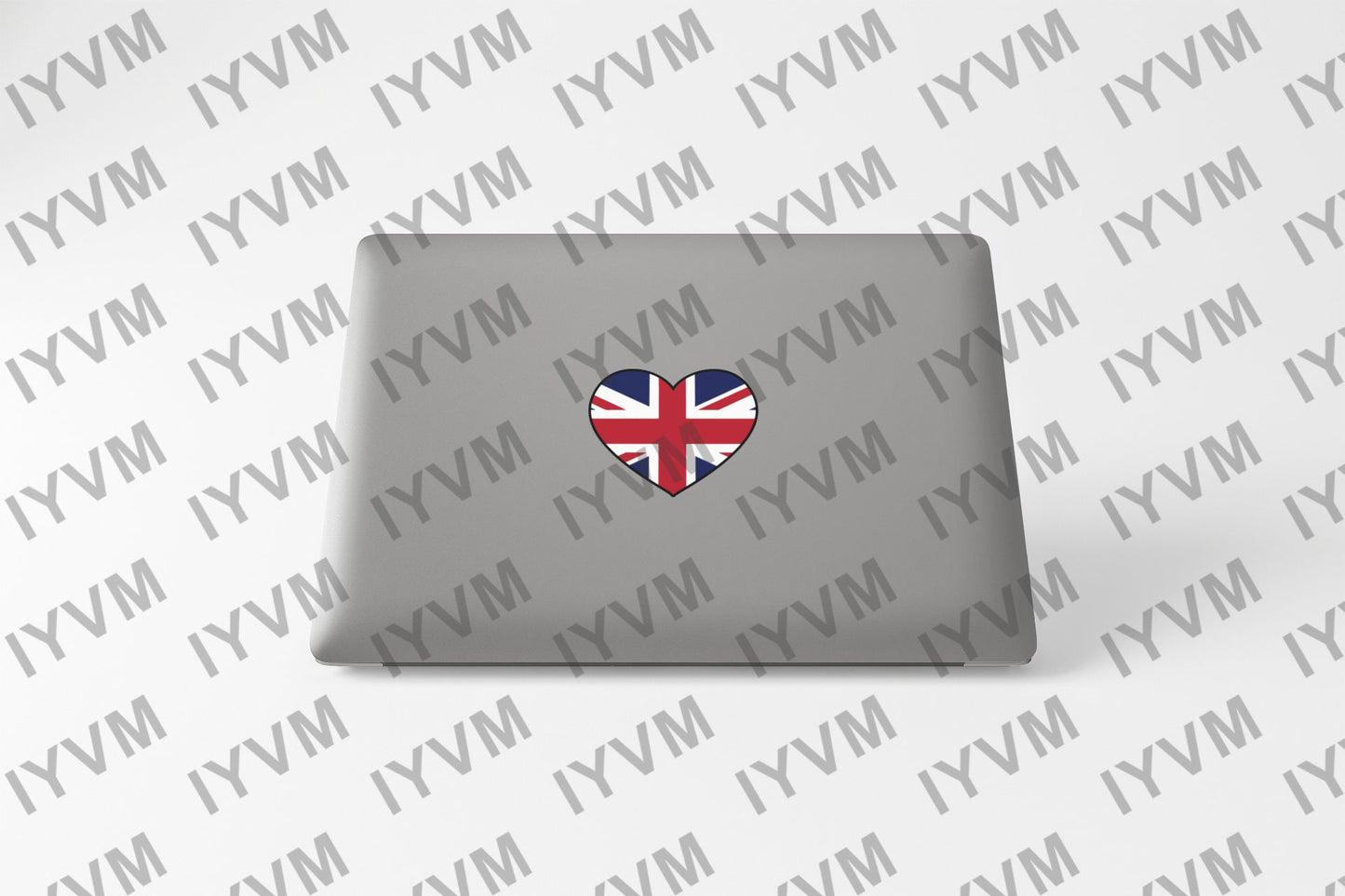 United Kingdom Flag Heart Sticker Decal / United Kingdom of Great Britain and Northern Ireland / UK / Britain / London /