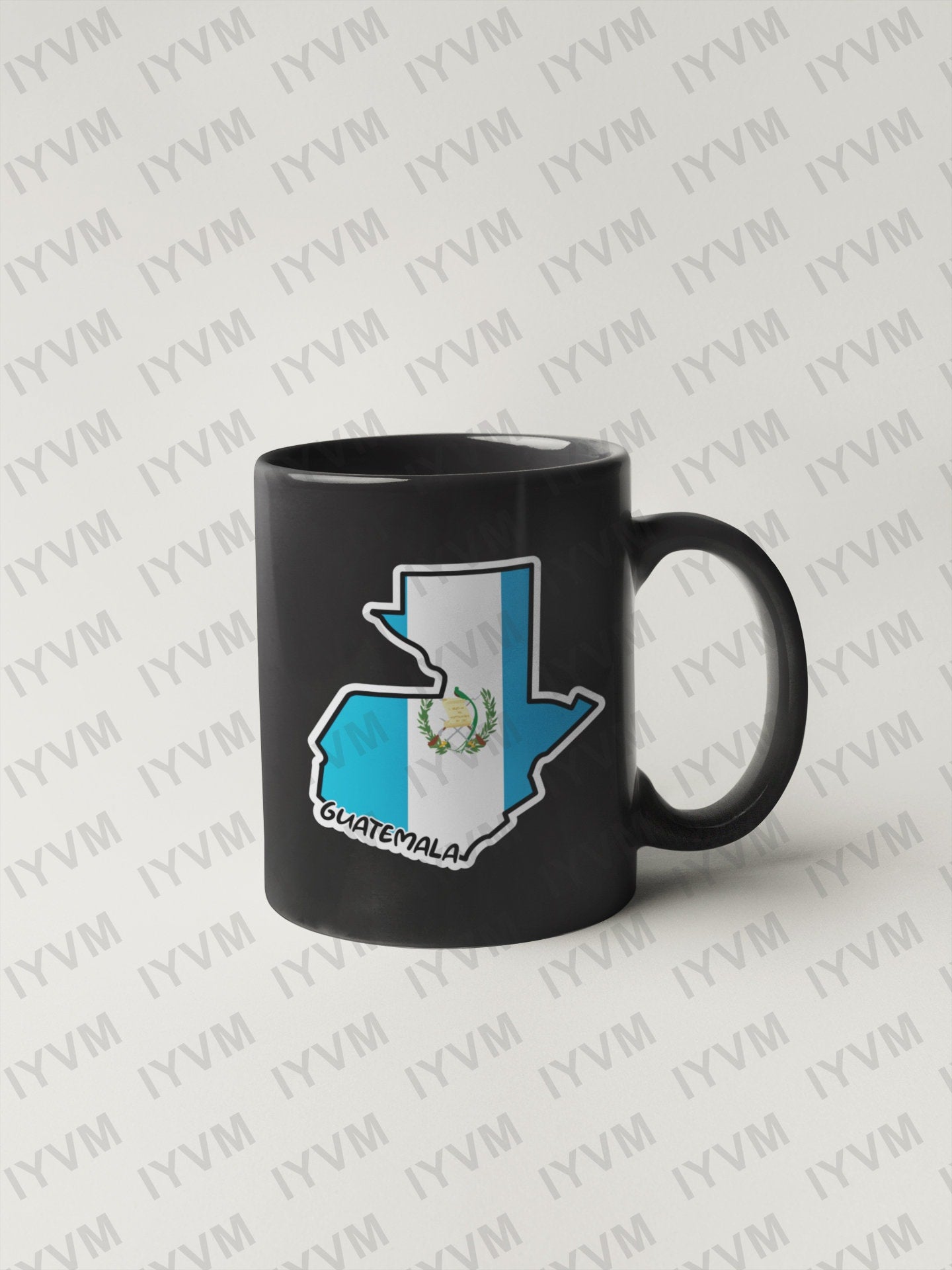 Guatemala Map Flag Sticker Decal / Republic of Guatemala / República de Guatemala / Libre Crezca Fecundo / Guatemala City / Guatemalan /