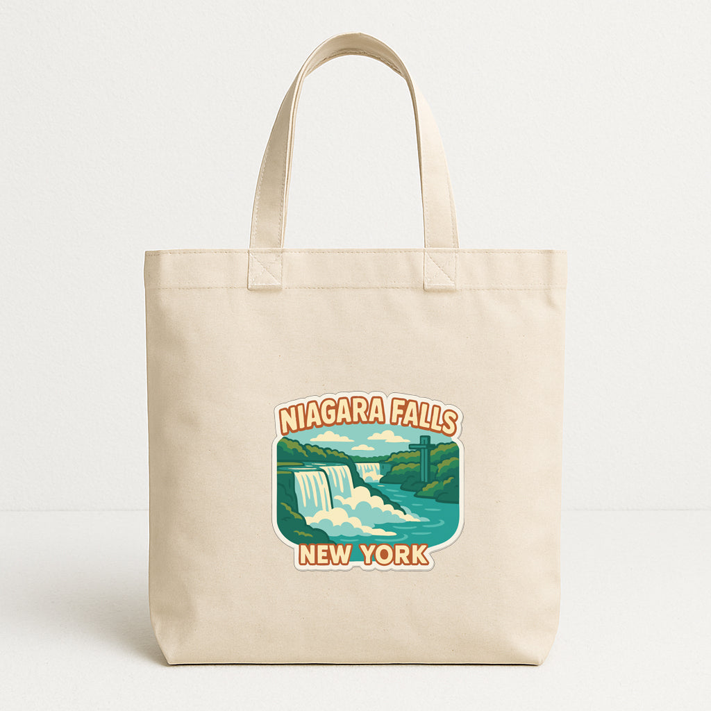 Niagara Falls New York Iron On Heat Transfer Vinyl HTV Die-Cut Symbolic Landmark
