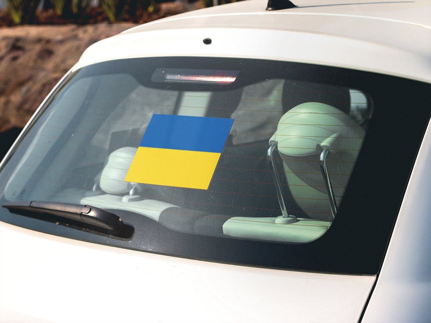 Ukraine Flag Sticker Decal