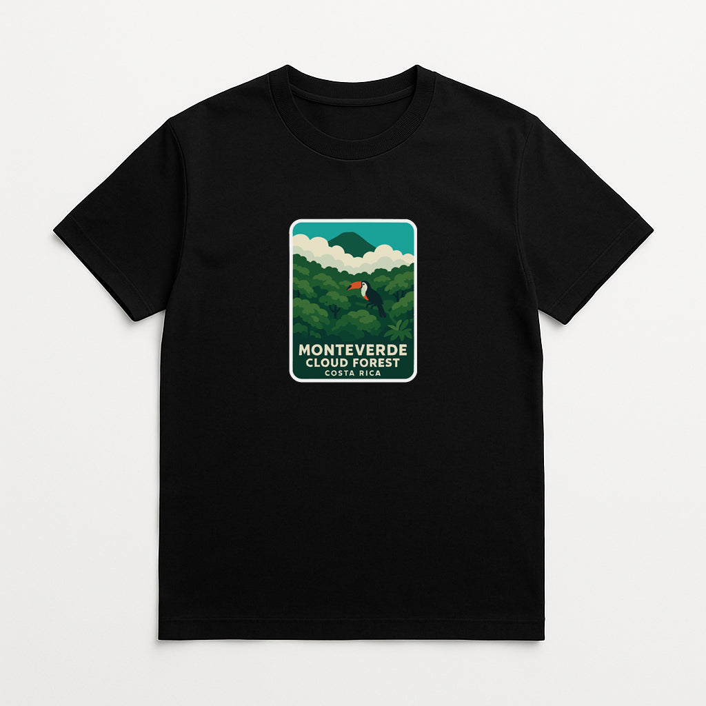 Monteverde Cloud Forest Costa Rica Iron On Heat Transfer Vinyl HTV Symbolic