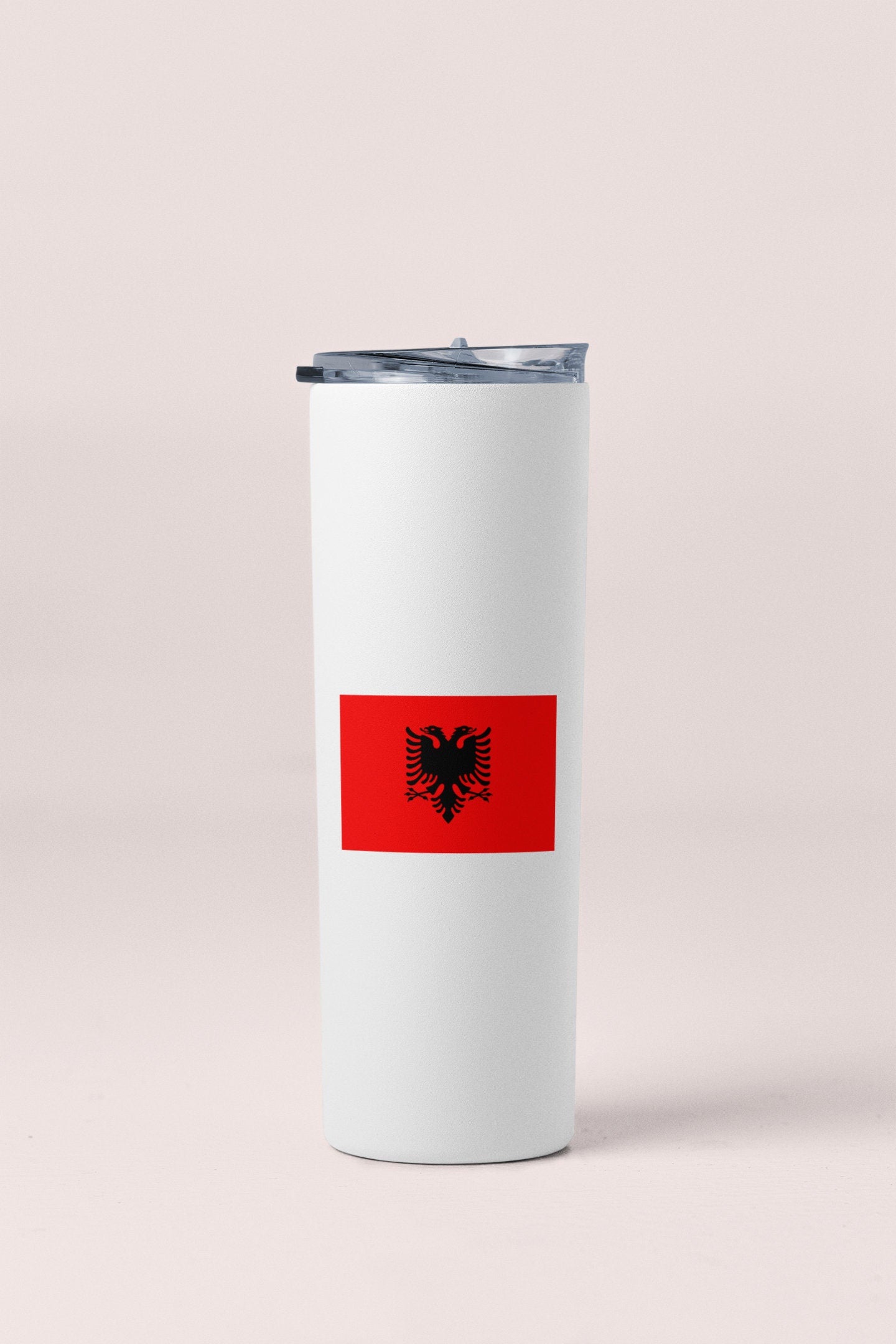 Albania Flag Sticker Decal / Tirana / Ti Shqipëri, më jep nder, më jep emrin Shqipëtar / Albanian