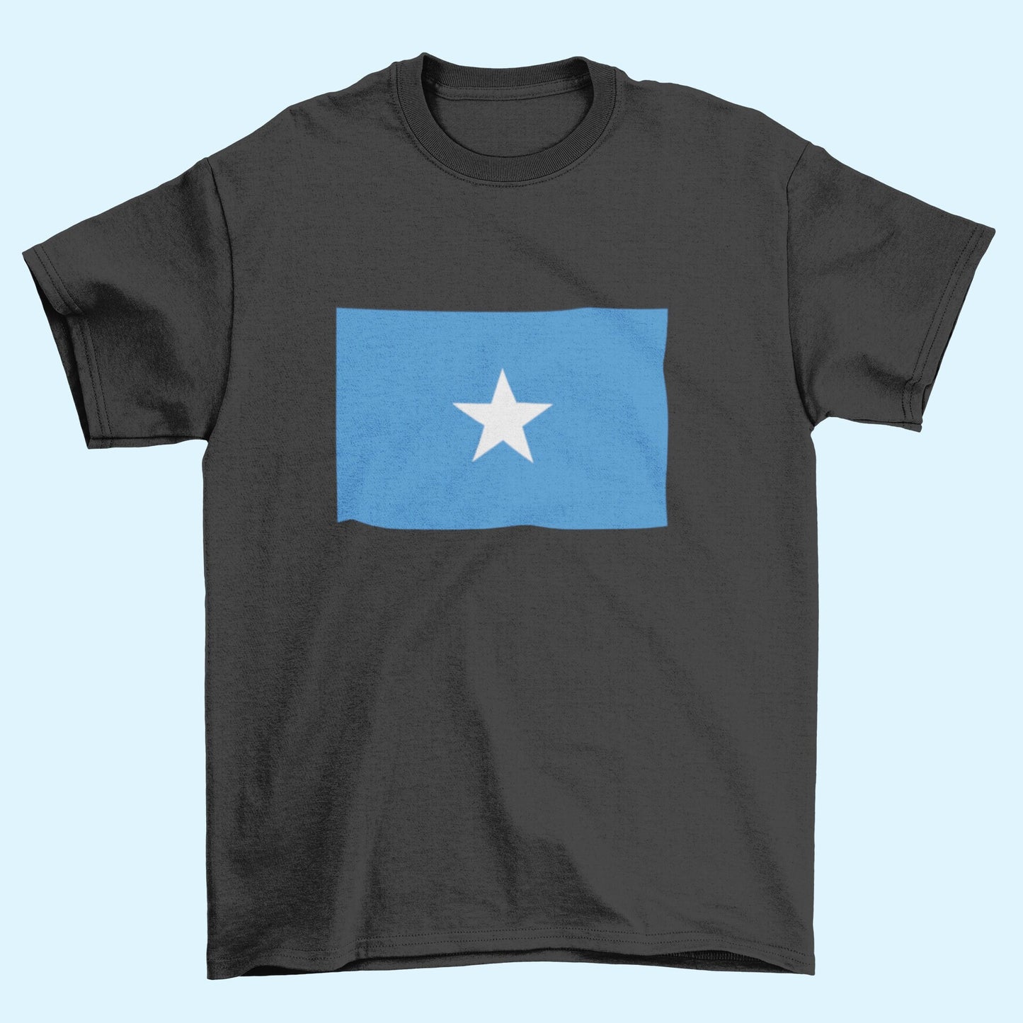 Somalia Flag Iron On Heat Transfer Vinyl HTV Federal Republic of Somalia / Jamhuuriyadda Federaalka Soomaaliya / Mogadishu / Somali Somalian