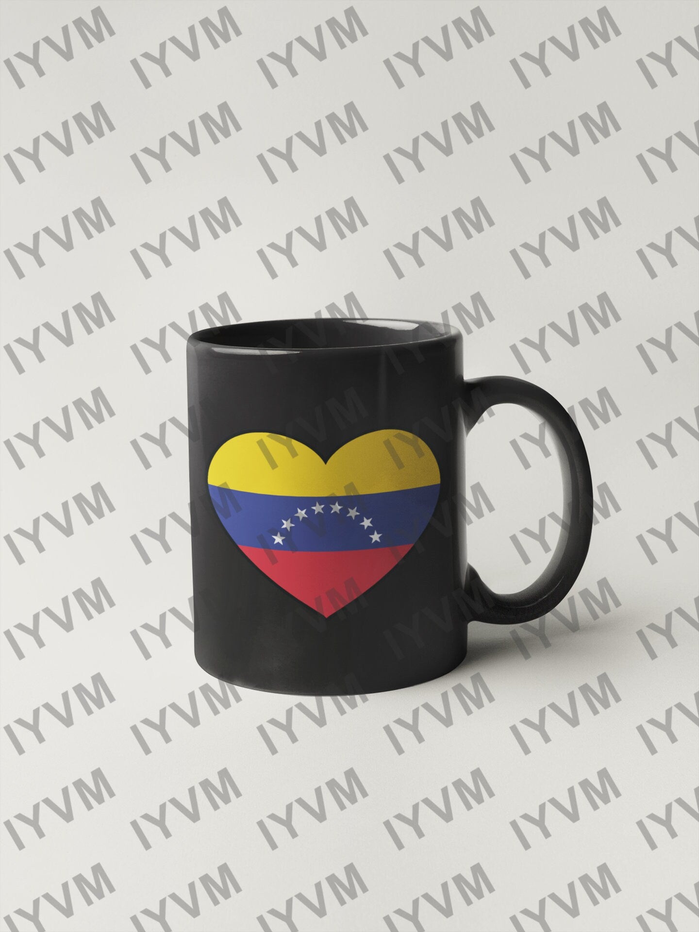 Venezuela Flag Heart Sticker Decal / Bolivarian Republic of Venezuela / República Bolivariana de Venezuela / Caracas / Venezuelan