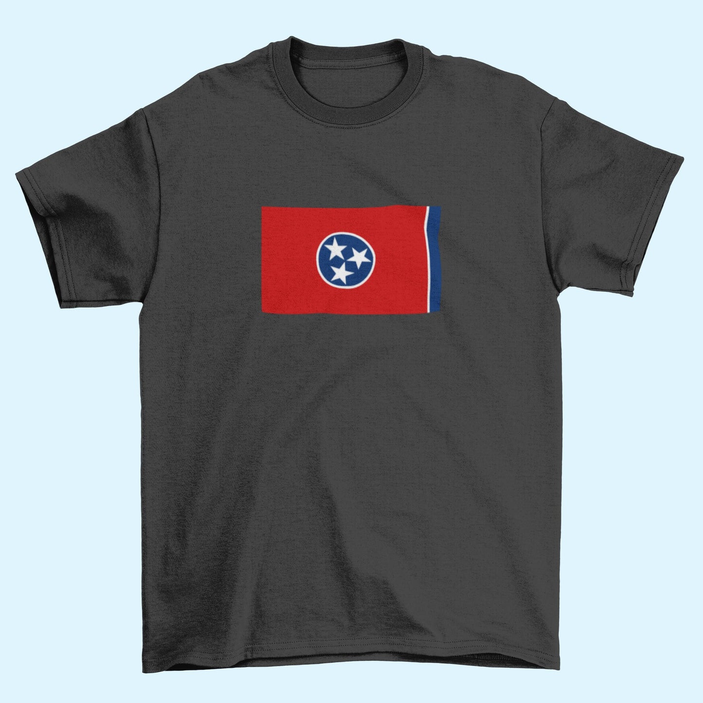 State of Tennessee Flag Iron On Heat Transfer Vinyl HTV  Tennessee State  Nashville  The Volunteer State  Big Bend State  Butternut State /
