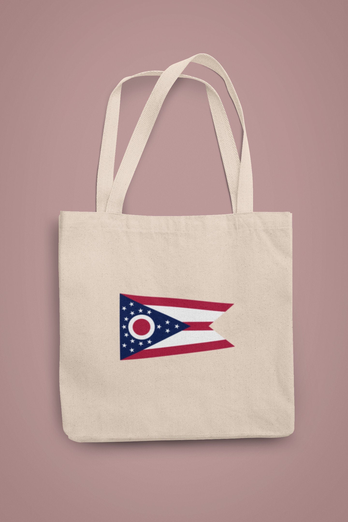State of Ohio Flag Iron On Heat Transfer Vinyl HTV  Ohio State  Columbus  The Buckeye State  Birthplace of Aviation  The Heart of It All