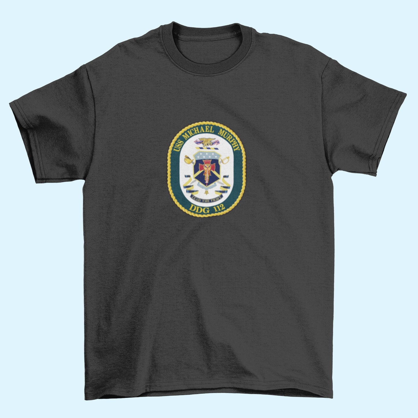 USS Michael Murphy DDG-112 Badge Iron On Heat Transfer Vinyl HTV Arleigh Burke Class Destroyer