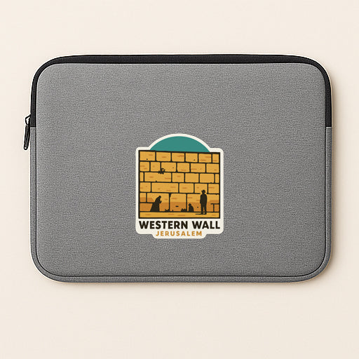 Western Wall Jerusalem Iron On Heat Transfer Vinyl HTV Die-Cut Symbolic Landmark