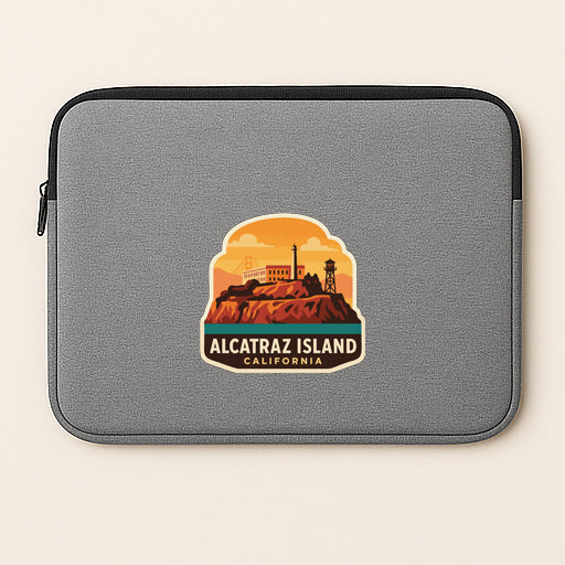 Alcatraz Island California Iron On Heat Transfer Vinyl HTV Die-Cut Symbolic