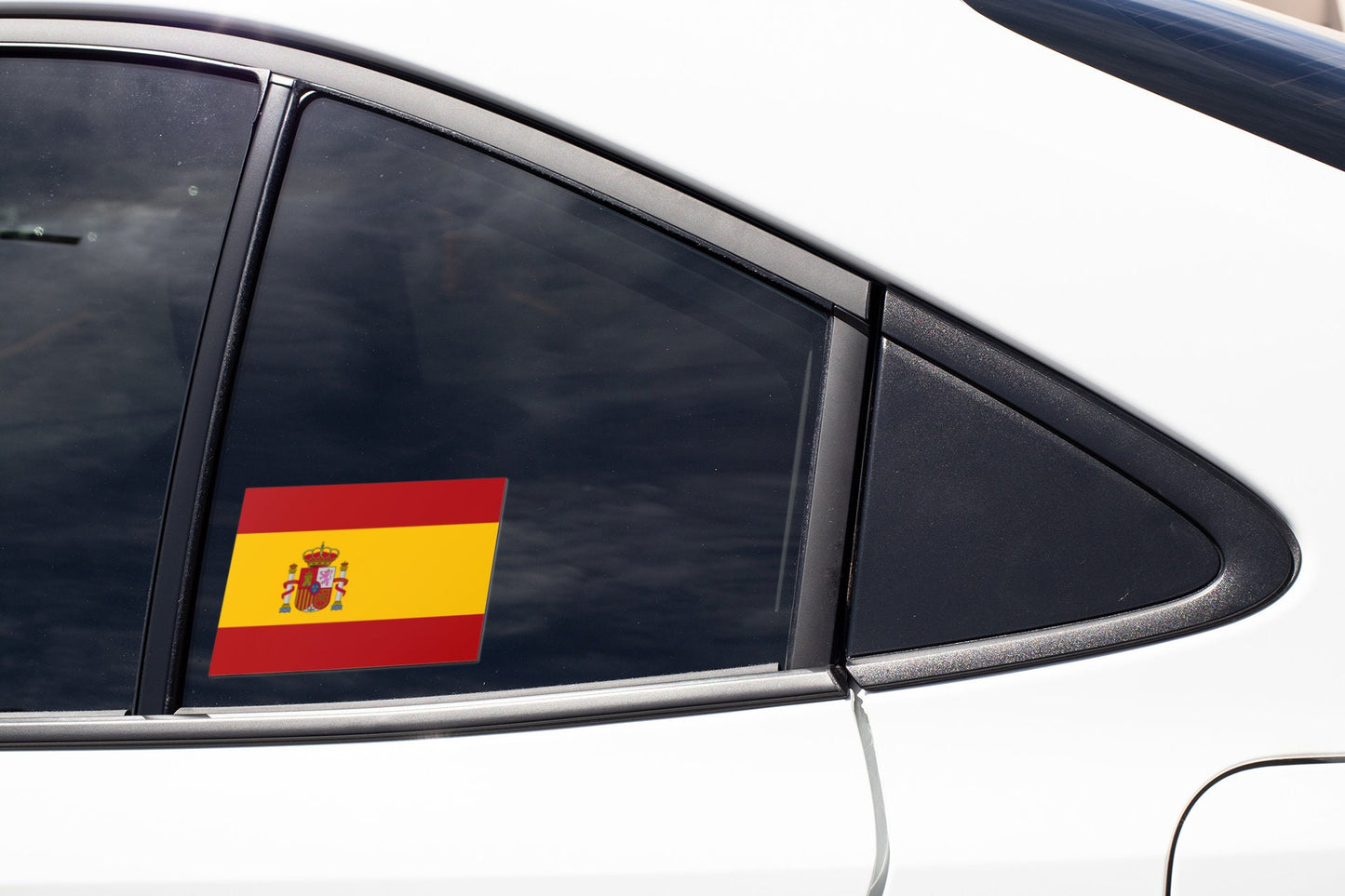 Spain Flag Sticker Decal / Kingdom of Spain / Reino de España / Plus ultra / Spanish