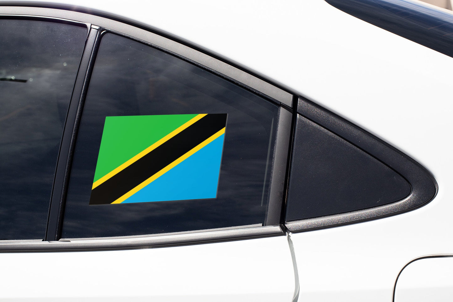 Tanzania Flag Sticker Decal