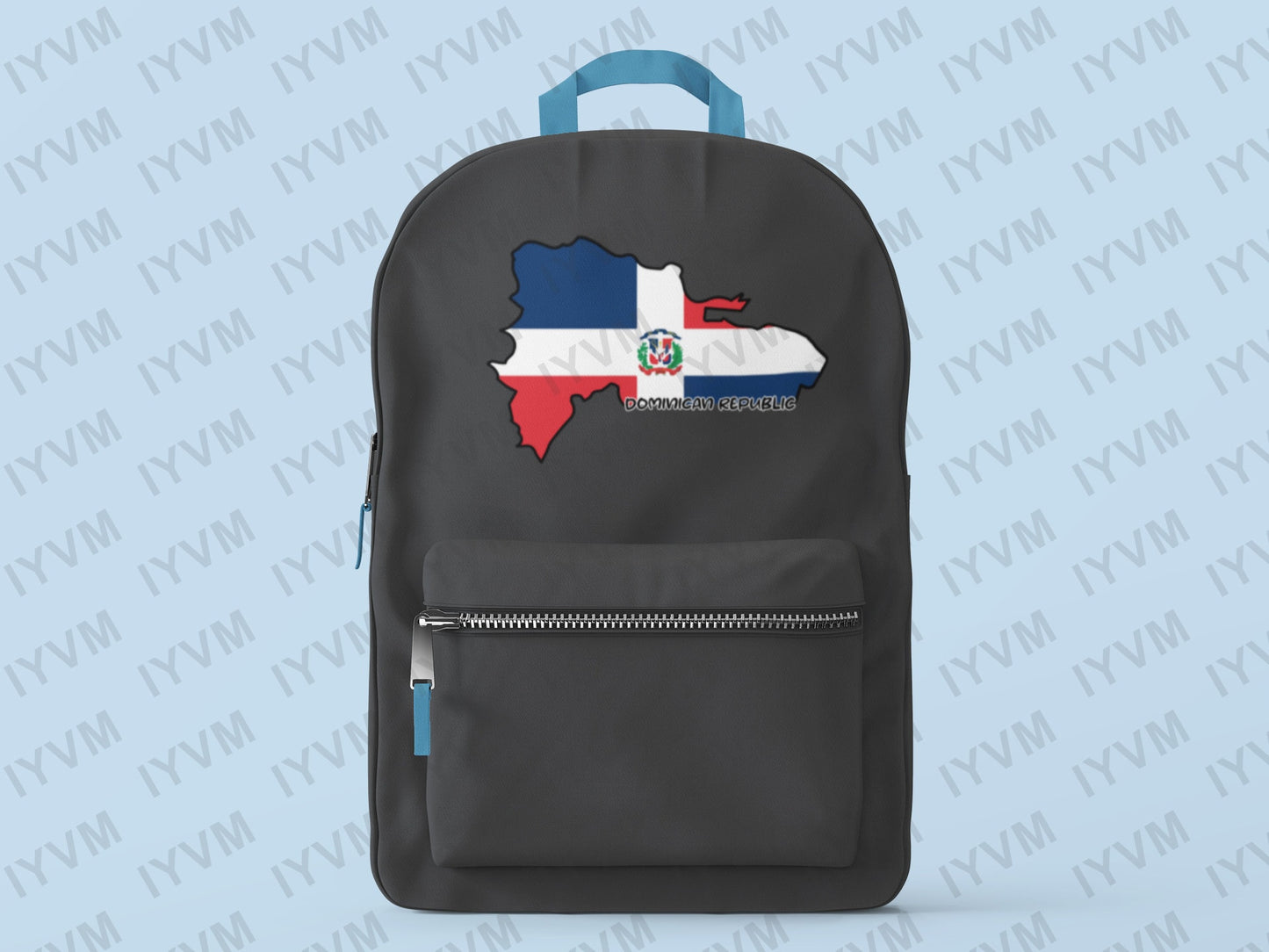 Dominican Republic Map Iron On Heat Transfer Vinyl HTV / República Dominicana / Dios, Patria, Libertad / Santo Domingo