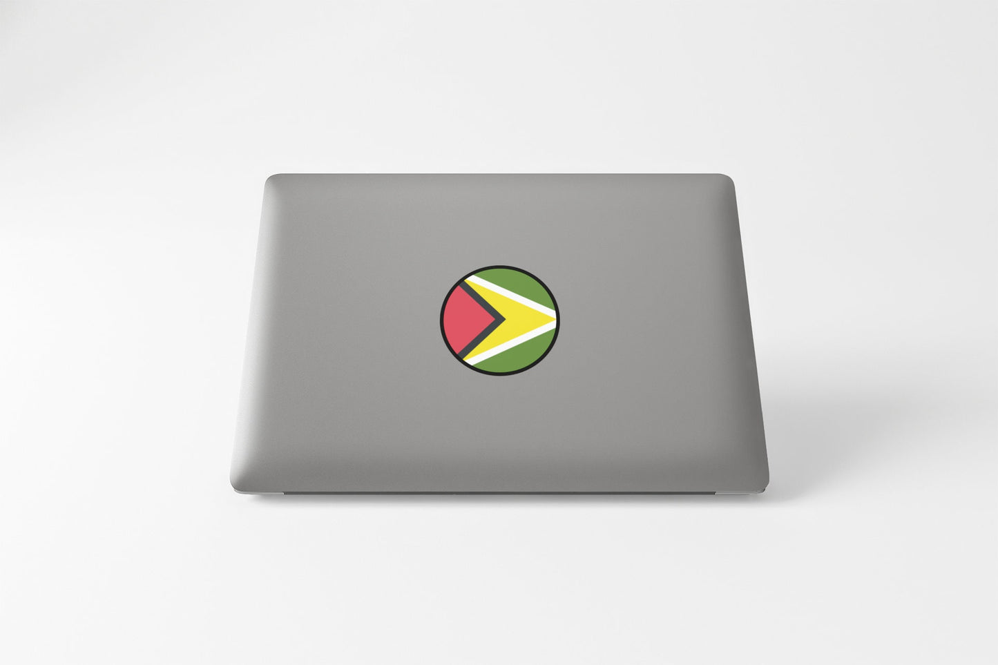 Guyana Flag Circle Sticker Decal