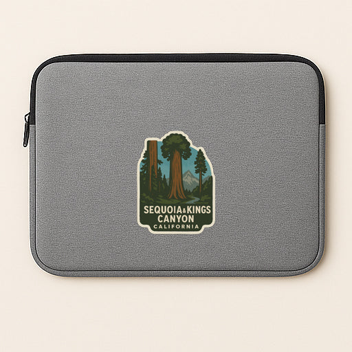 Sequoia & Kings Canyon California Iron On Heat Transfer Vinyl HTV Symbolic