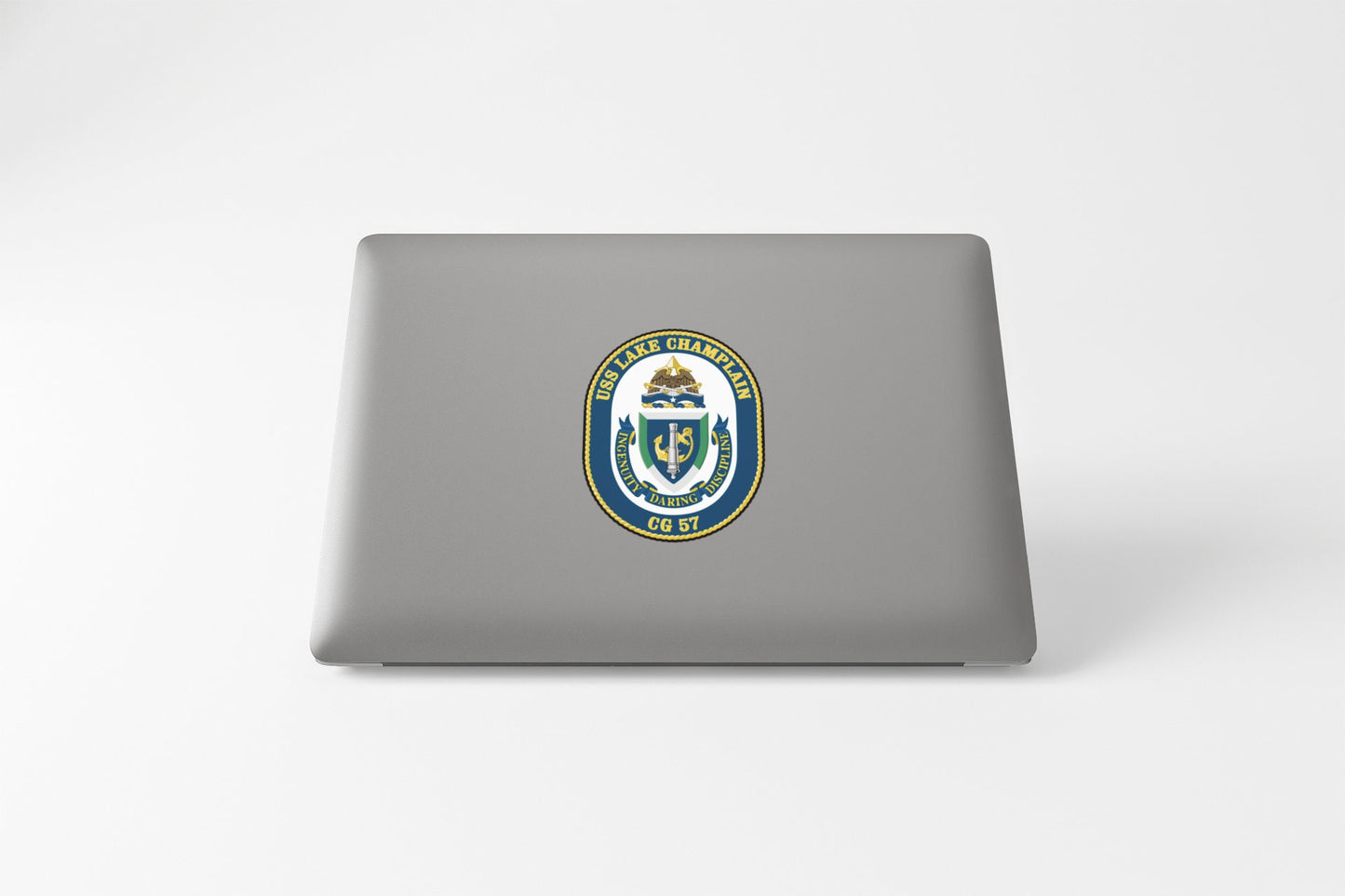 USS Lake Champlain CG-57 Badge Sticker Decal Ticonderoga Class Cruiser Car Sticker Bumper Sticker for Car Emblem