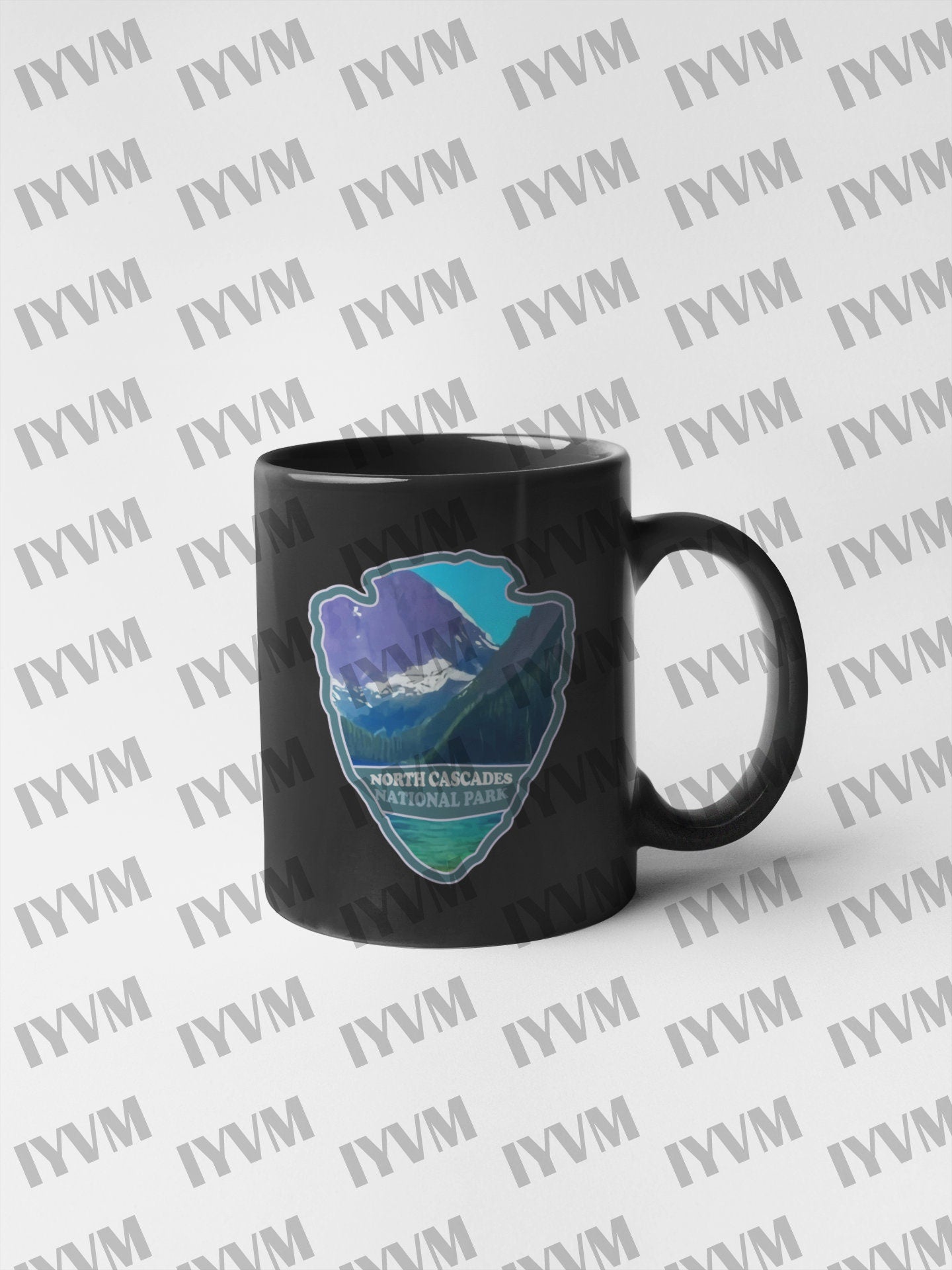 North Cascades National Park Sticker Decal - US National Parks Series