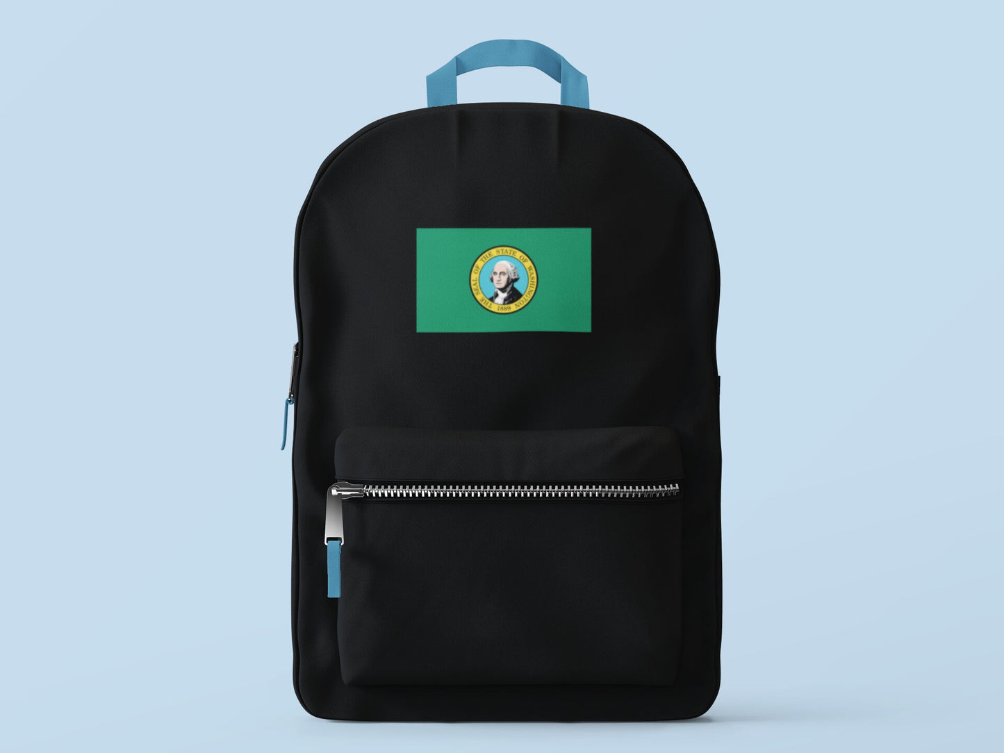 State of Washington Flag Iron On Heat Transfer Vinyl HTV  Washington State  Olympia  The Evergreen State /