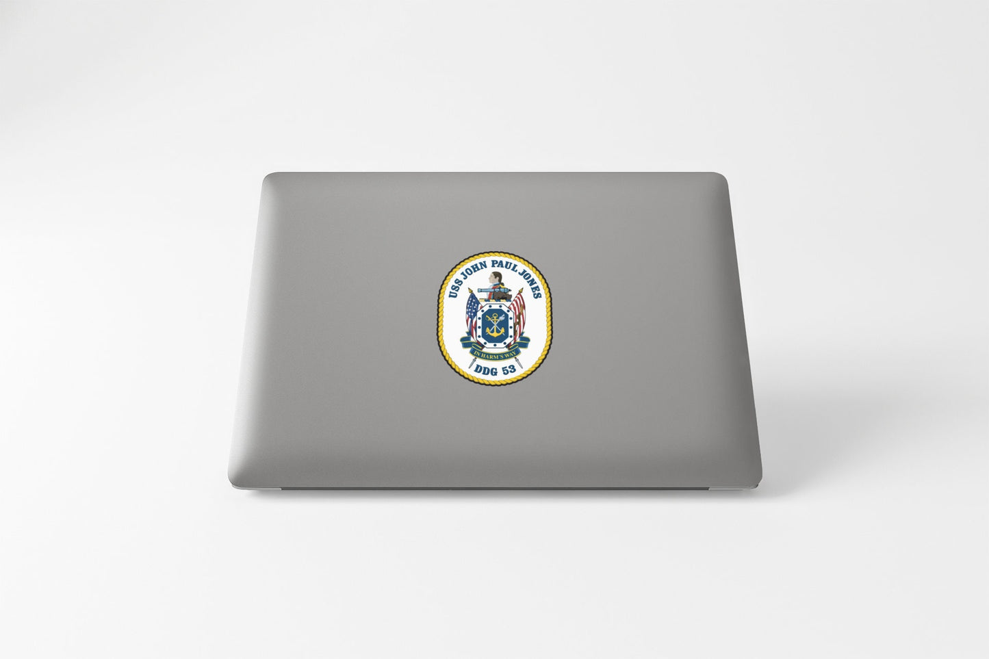 USS John Paul Jones DDG-53 Badge Sticker Decal Arleigh Burke Class Destroyer Car Sticker Bumper Sticker for Car Emblem