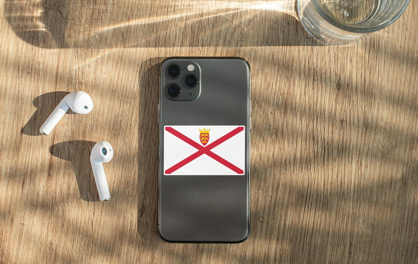 Jersey Flag Sticker Decal