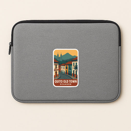 Quito Old Town Ecuador Iron On Heat Transfer Vinyl HTV Die-Cut Symbolic Landmark