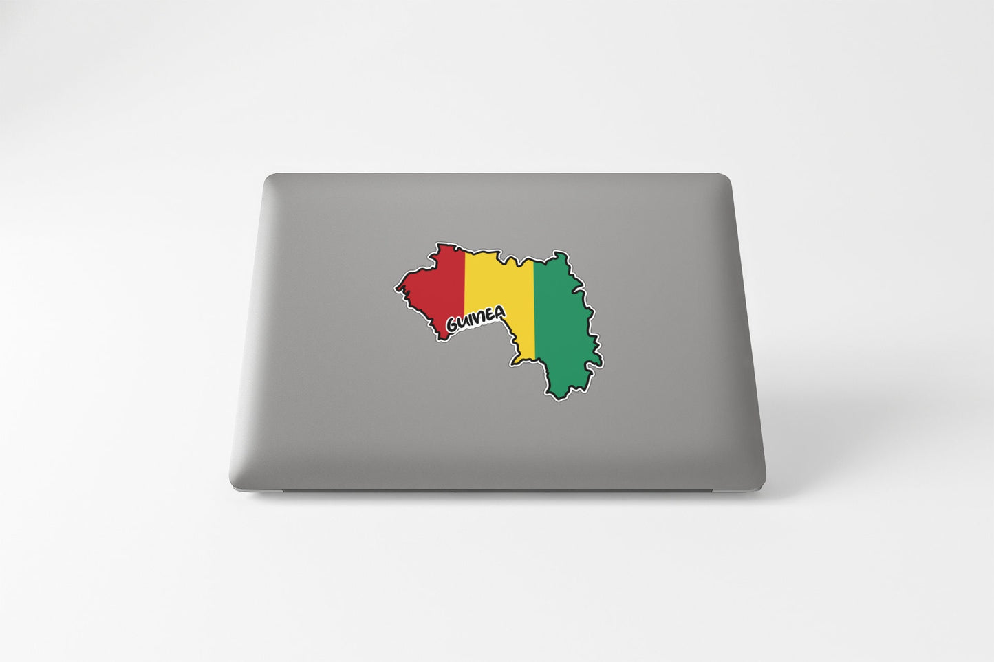 Guinea Map Flag Sticker Decal