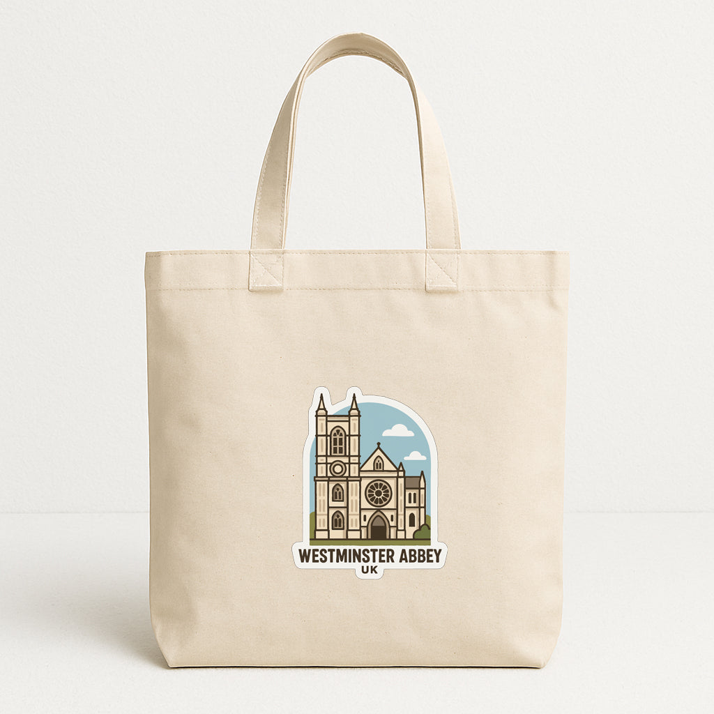 Westminster Abbey UK Iron On Heat Transfer Vinyl HTV Die-Cut Symbolic Landmark