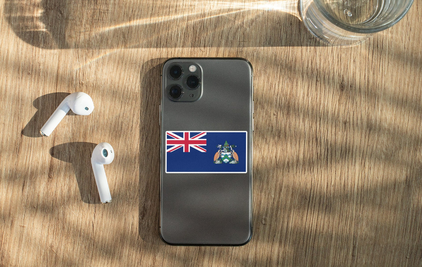 Ascension Island Flag Sticker Decal