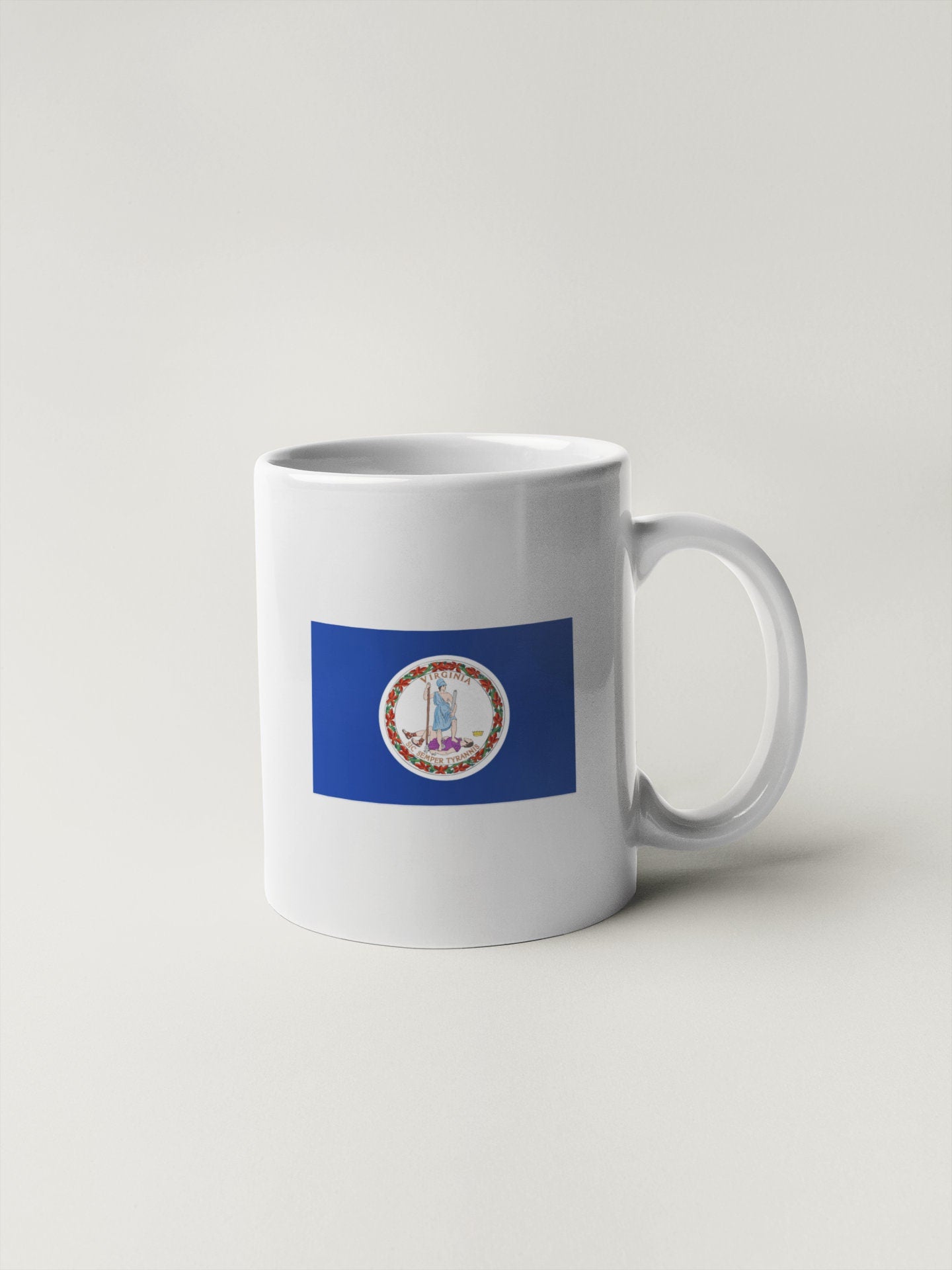 Virginia State Flag Vinyl Sticker Decal