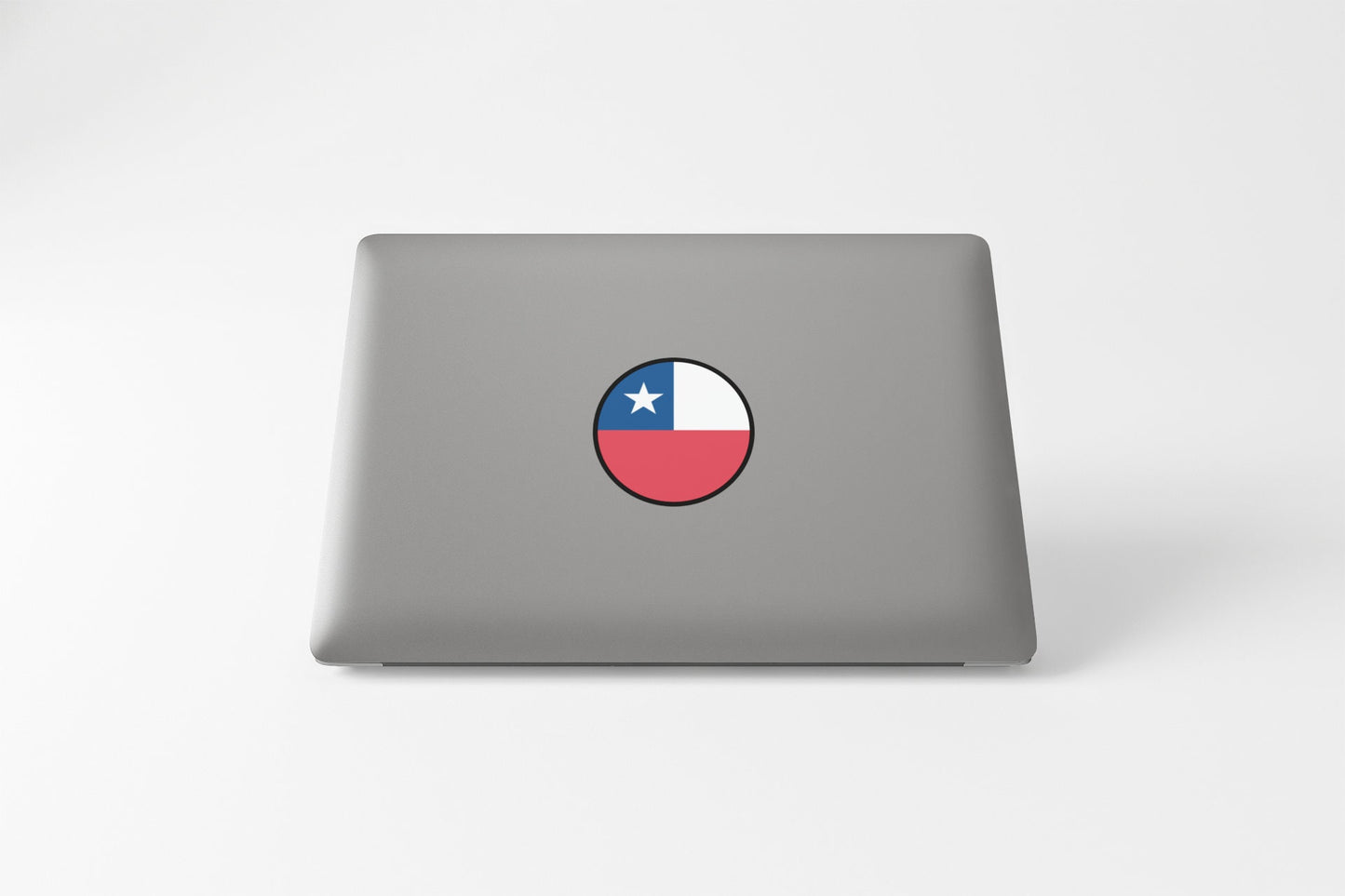 Chile Flag Circle Sticker Decal