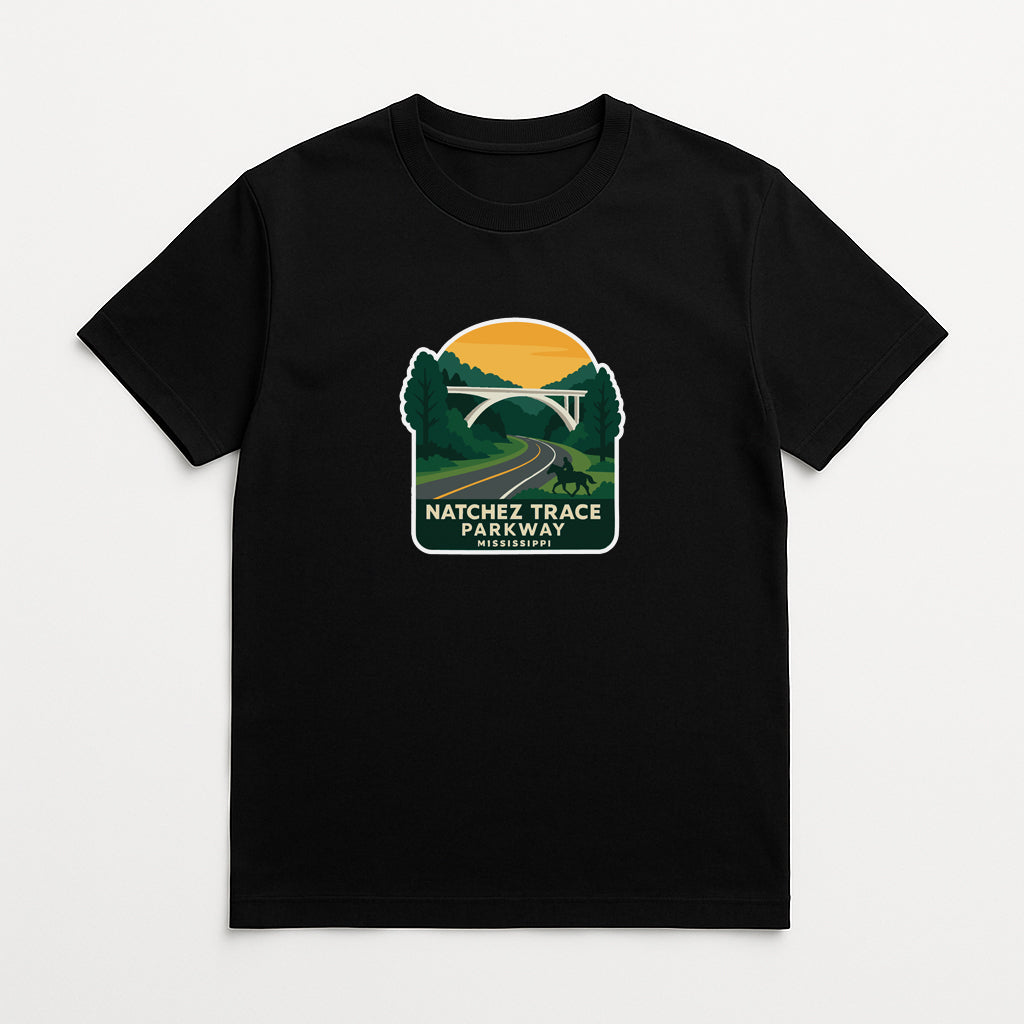 Natchez Trace Parkway Mississippi Iron On Heat Transfer Vinyl HTV Symbolic