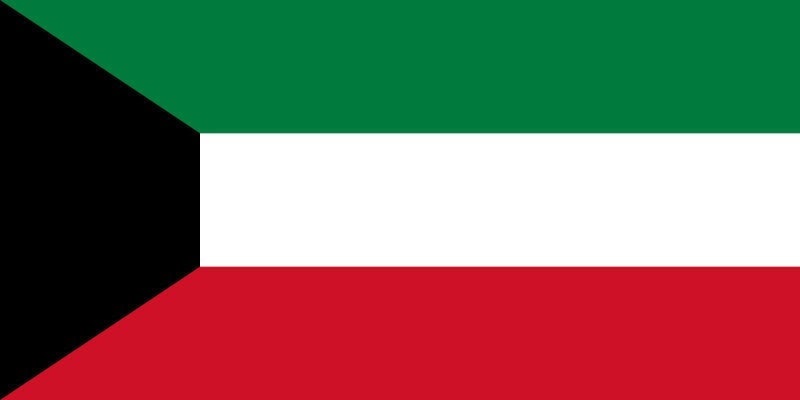 Kuwait Flag Sticker Decal / State of Kuwait / Kuwait City / Kuwaiti