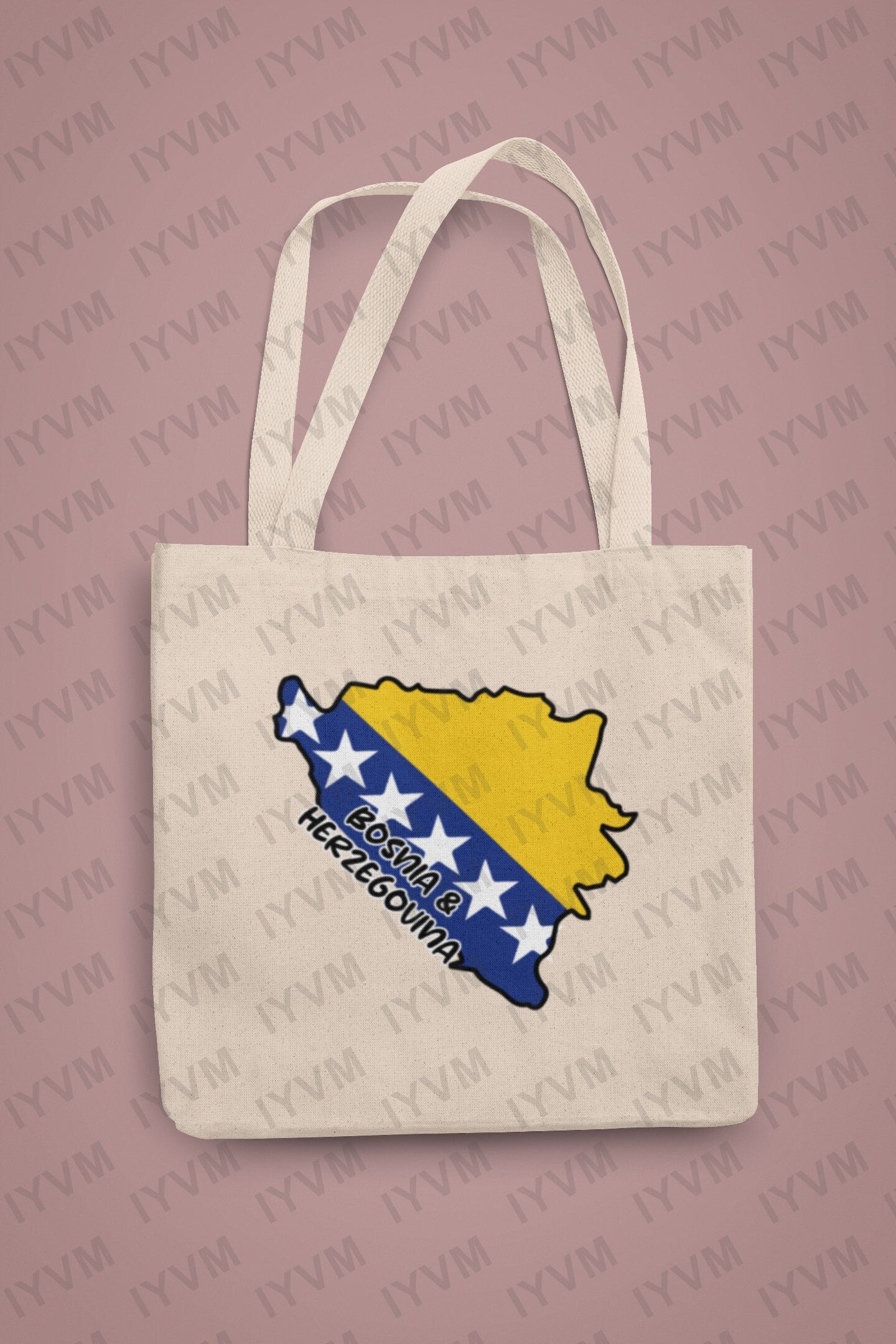 Bosnia and Herzegovina Map Iron On Heat Transfer Vinyl HTV / Sarajevo / Bosnian / Herzegovinian / BiH / B&H / Bosnia–Herzegovina
