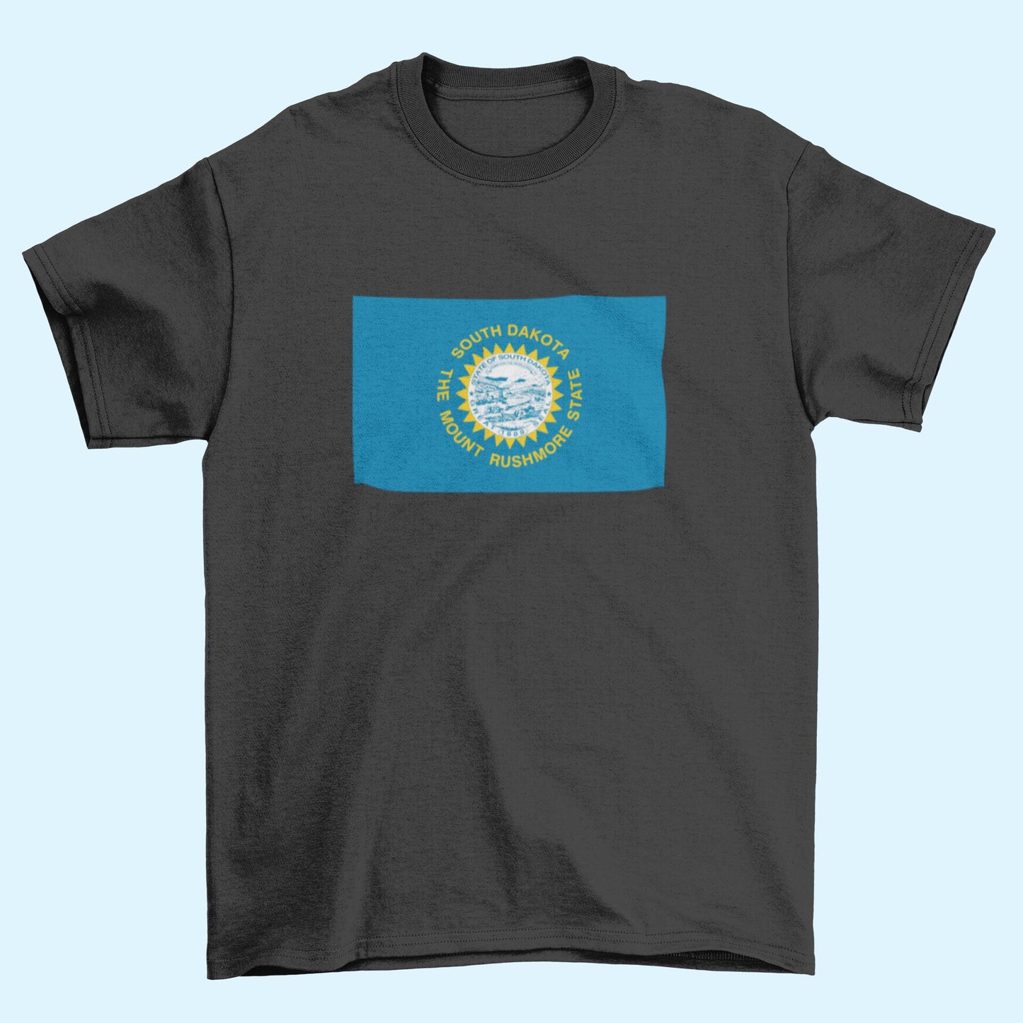 State of South Dakota Flag Iron On Heat Transfer Vinyl HTV South Dakota State  Pierre  Mount Rushmore State  Artesian State  Blizzard State