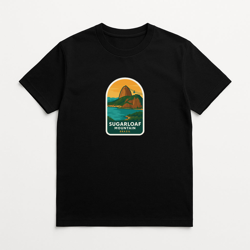 Sugarloaf Mountain Brazil Iron On Heat Transfer Vinyl HTV Die-Cut Symbolic