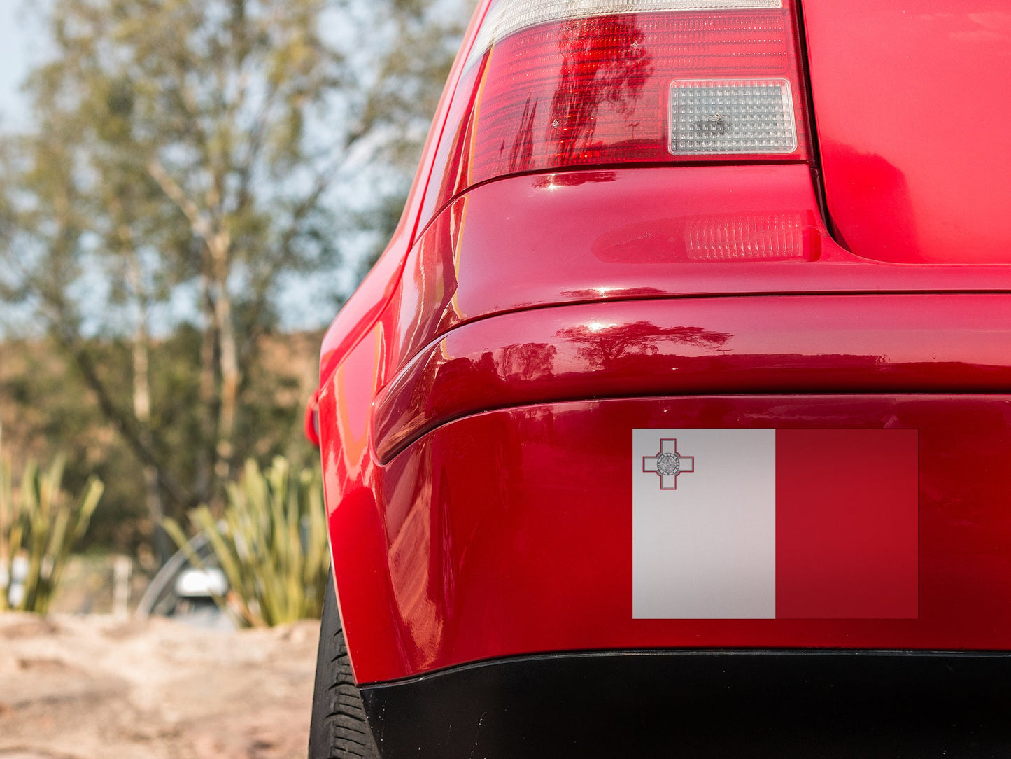Malta Flag Sticker Decal