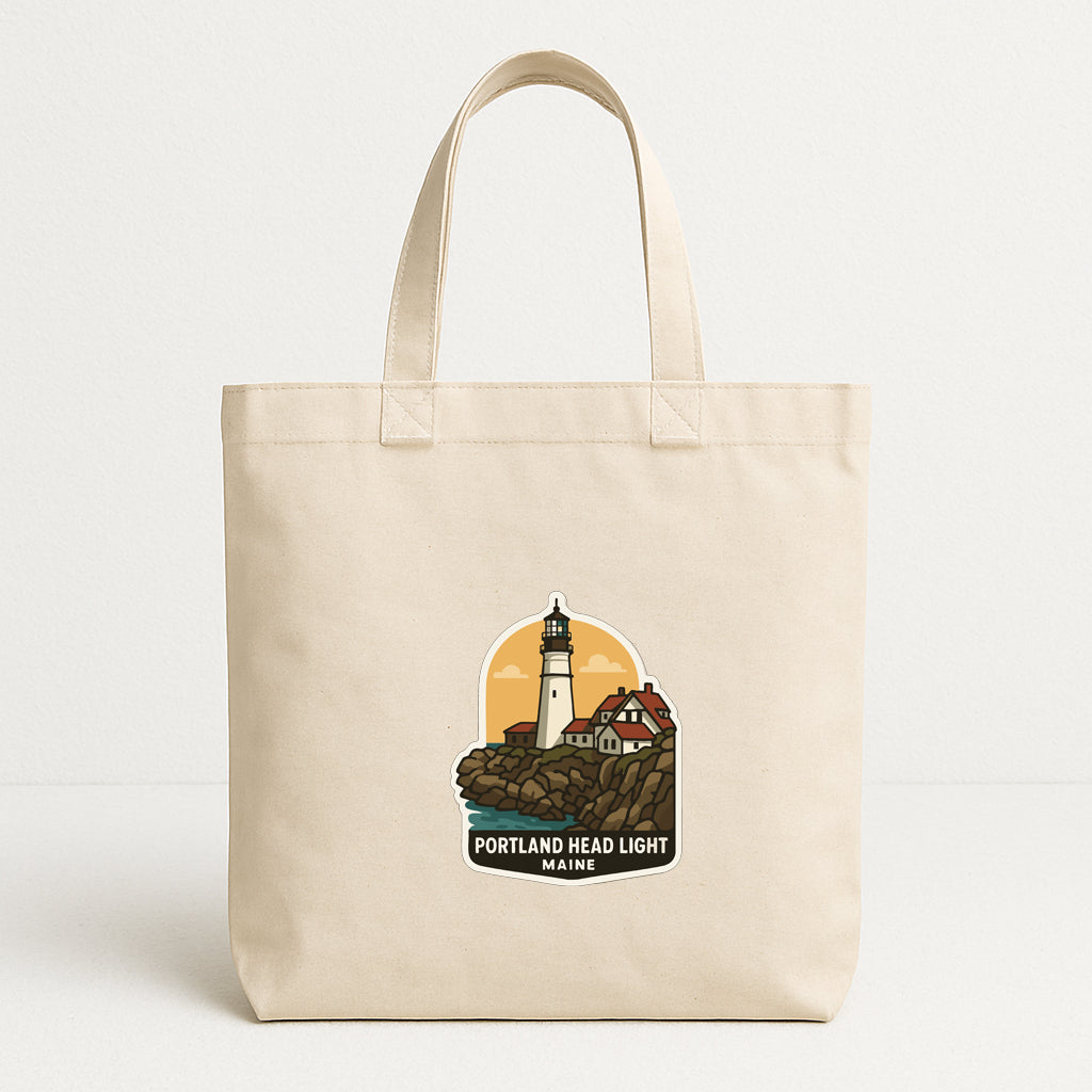 Portland Head Light Maine Iron On Heat Transfer Vinyl HTV Die-Cut Symbolic