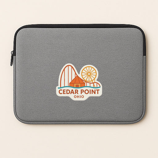 Cedar Point Ohio Iron On Heat Transfer Vinyl HTV Die-Cut Symbolic Landmark