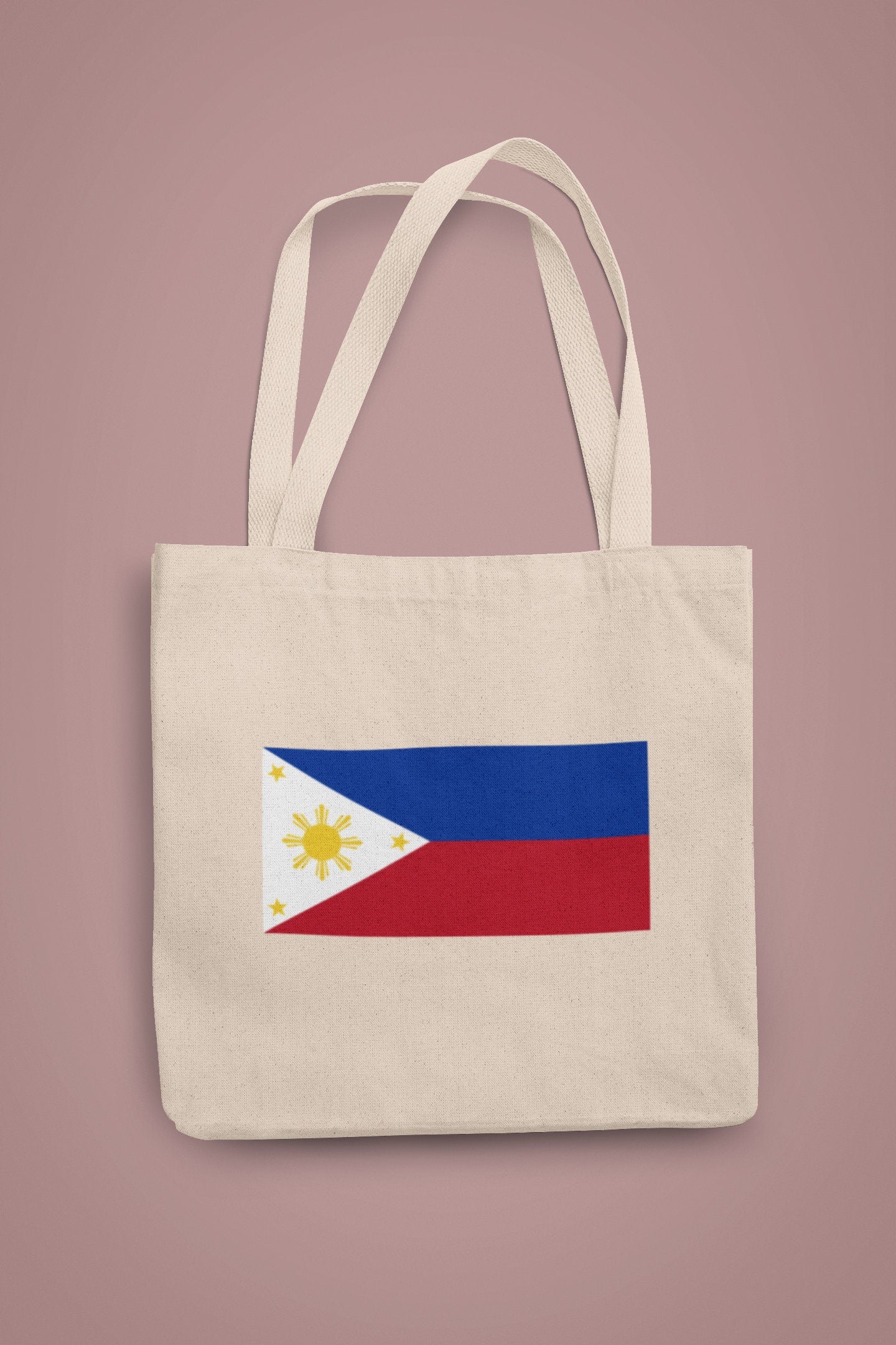 Philippines Flag Iron On Heat Transfer Vinyl HTV / Republic of the Philippines / Republika ng Pilipinas / Manila / Filipino