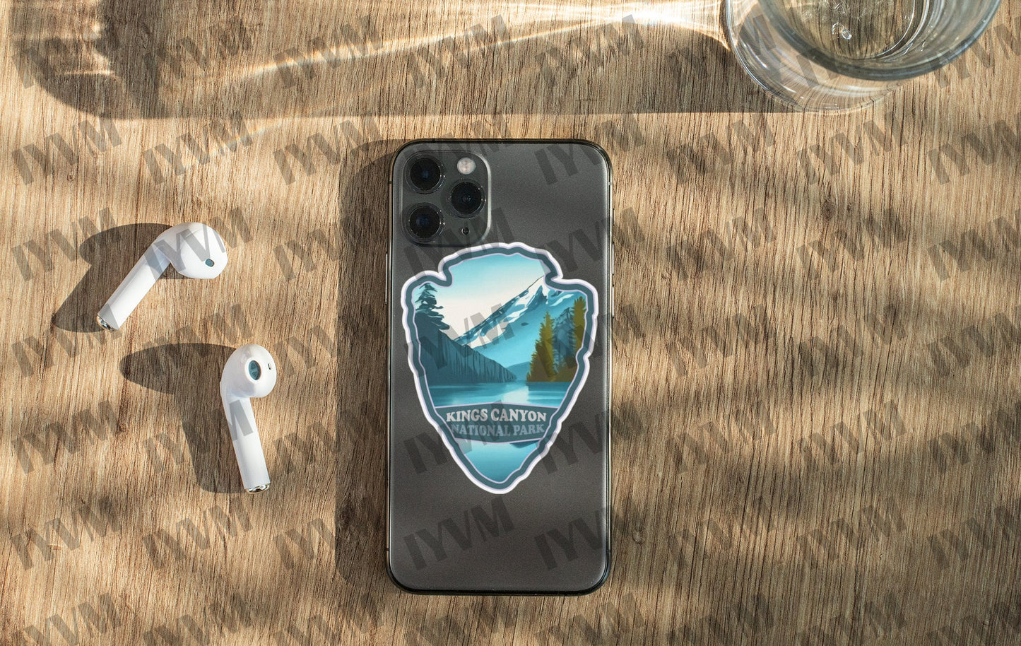 Kings Canyon National Park Sticker Decal - US National Parks Series