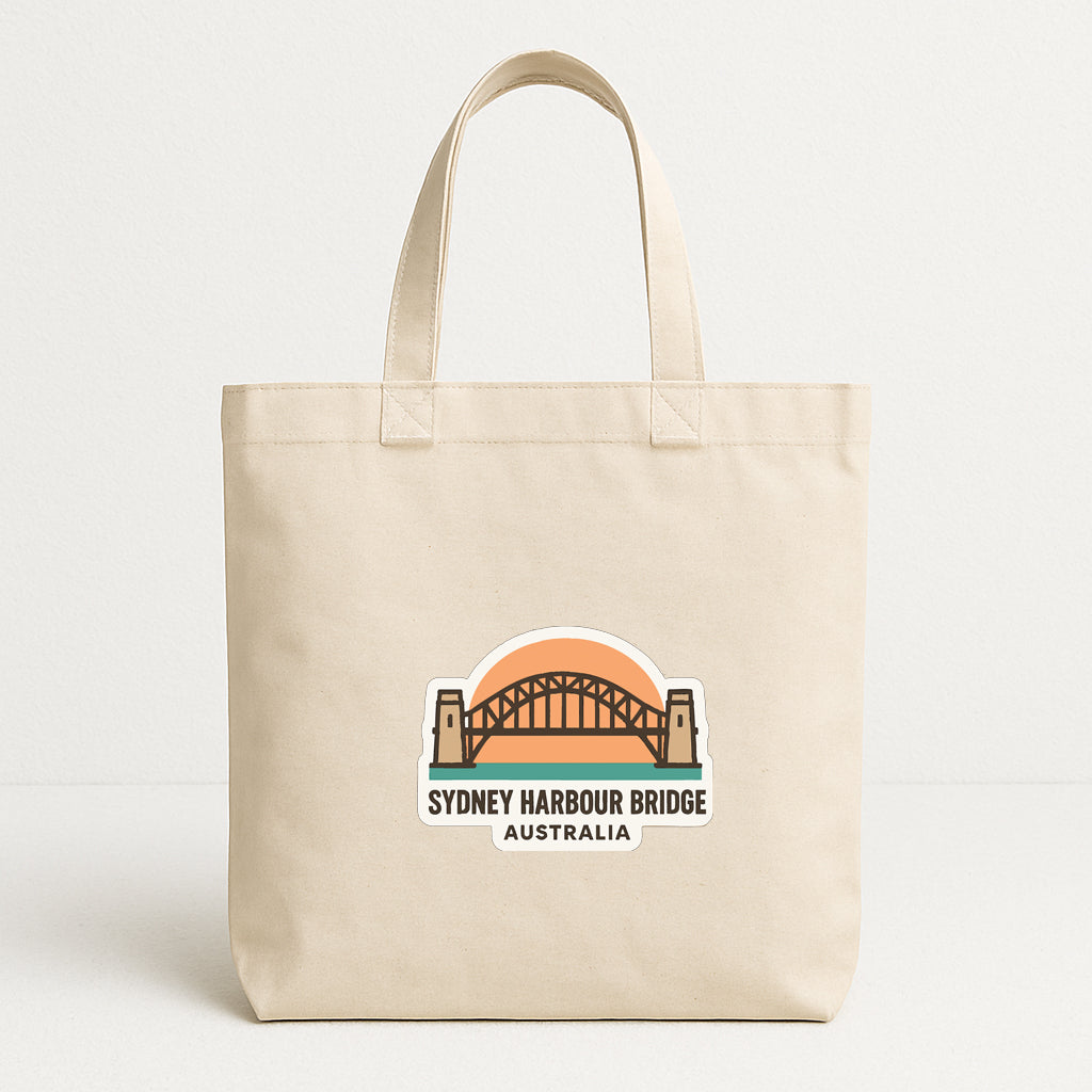 Sydney Harbour Bridge Australia Iron On Heat Transfer Vinyl HTV Die-Cut Symbolic