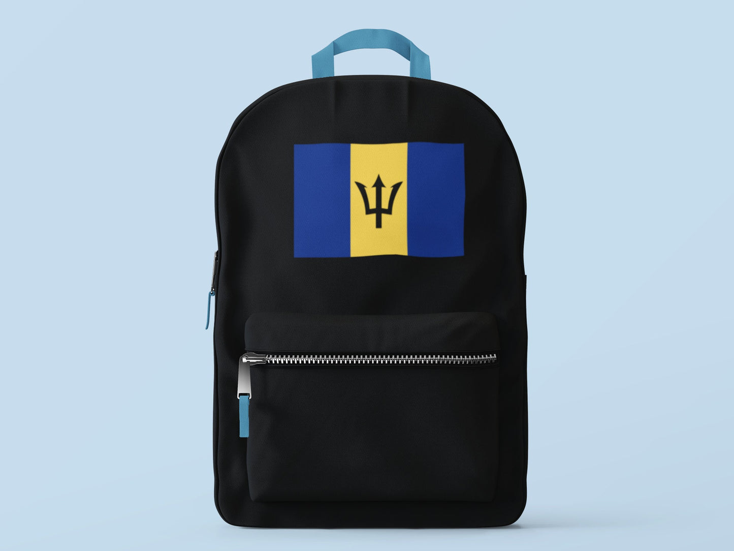 Barbados Flag Iron On Heat Transfer Vinyl HTV / Bridgetown  / Pride and Industry / Barbadian Bajan
