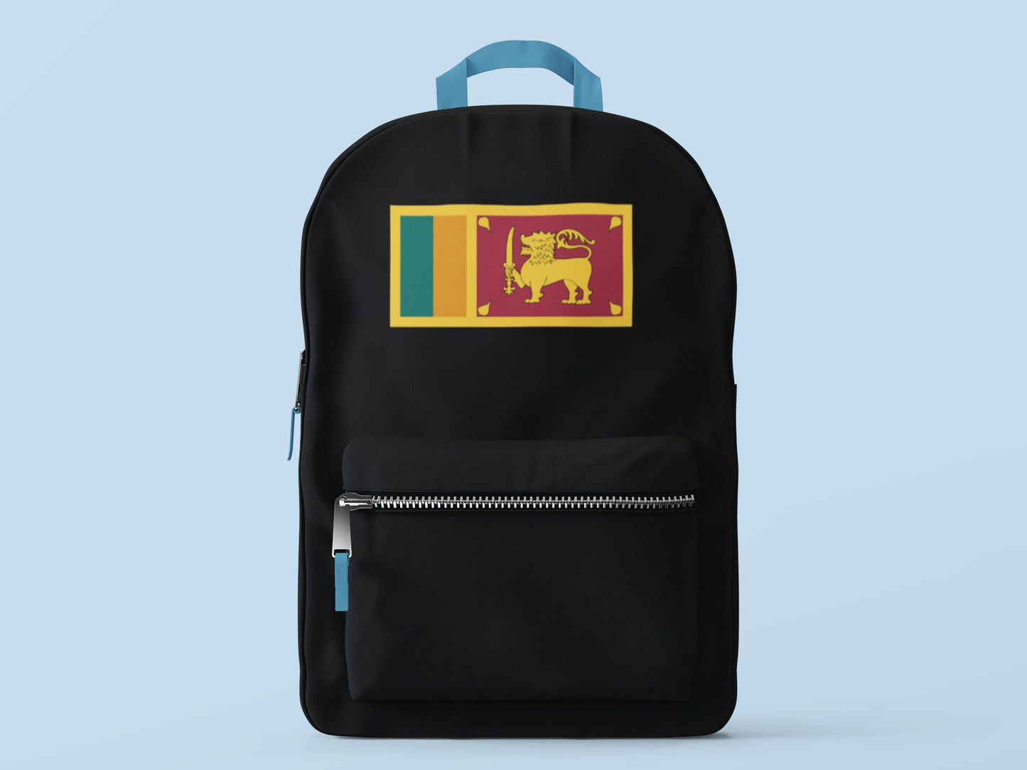 Sri Lanka Flag Iron On Heat Transfer Vinyl HTV / Democratic Socialist Republic of Sri Lanka / Ceylon / Sri Lankan